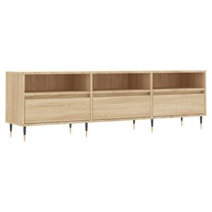 vidaXL ТВ шкаф, сонома дъб, 150x30x44,5 см, инженерно дърво