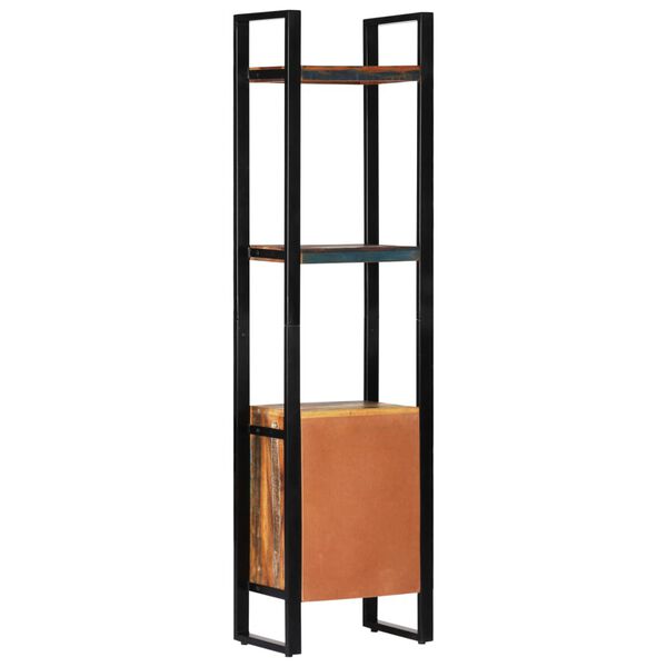 vidaXL Етажерка за книги, 45x30x171 см, регенерирано дърво масив