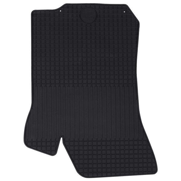 vidaXL Автомобилен килим 4 pcs Черно &Scaron;KODA OCTAVIA I 97-04 Каучук