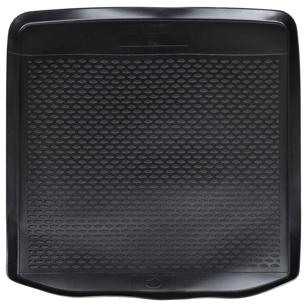 vidaXL Килимче за багажник Черно TPE