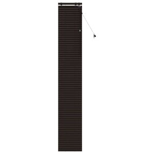 vidaXL Венецианска щора Тъмен кафяв 45 x 250 см 35 mm