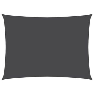 vidaXL Платно-сенник, Оксфорд текстил, правоъгълно, 3x5 м, антрацит