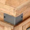 vidaXL Нощно шкафче, 40x30x51 см, акациево дърво масив