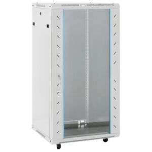 vidaXL 22U Сървърен шкаф с въртящи се крака 19" IP20 60x60x120 см