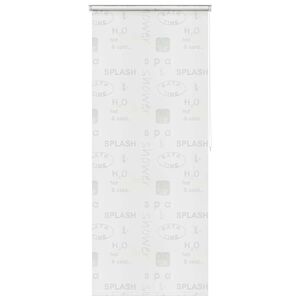 vidaXL Ролетна щора за баня, 80x240 см, Splash