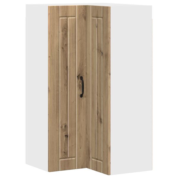 vidaXL Кухненски шкаф Lucca Дъб артизан 57 x 57 x 100 см