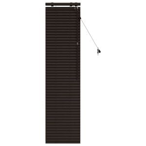 vidaXL Венецианска щора Тъмен кафяв 50 x 160 см 35 mm