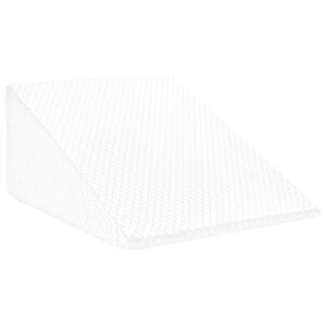 vidaXL Възглавничка за крака 60 x 50 x 30 см Мек Мемори пяна Бяло