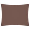 vidaXL Платно-сенник, Оксфорд текстил, правоъгълно, 2x3 м, кафяво