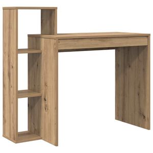 vidaXL Бюро Дъб Инженерна дървесина 100 x 40 x 90 cm