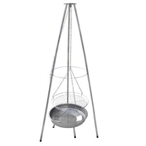 vidaXL Грилове за Навън Неръждаема стомана