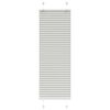 vidaXL Плисирана щора Светло сиво 40x100 cm Ширина на плата 39,4 cm