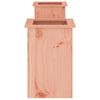 vidaXL Пейка със саксии, 184,5x39,5x56,5 см, дугласко дърво масив