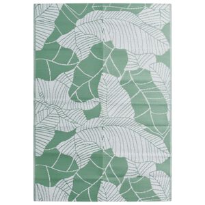 vidaXL Килим за открито, ARAKIL зелено, 160x230 см, PP
