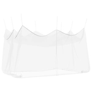 vidaXL Мрежа против комари за градината 220 mesh Бяло 3 x 4,5 x 2,5 m
