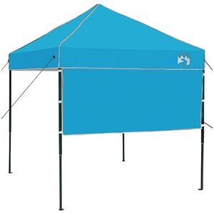vidaXL Шатър 194 x 194 x 251 см Синьо Текстил