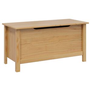 vidaXL Кутия за съхранение Hill Меден кафяв 90 x 40 x 45 cm