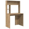 vidaXL Бюро Дъб Инженерно дърво 91 x 50 x 149 см