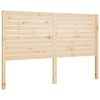 vidaXL Горна табла за легло, 156x4x100 см, бор масив