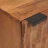 vidaXL Нощен шкаф Кафяво 40 x 33 x 46 см Солидно мангово дърво