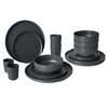 Bo-Camp Комплект съдове за хранене Patom, 16 части, меламин, антрацит
