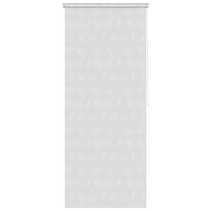 vidaXL Ролетна щора за баня, 80x240 см, морски звезди