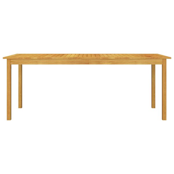 vidaXL Градински трапезен комплект, 11 части, черен