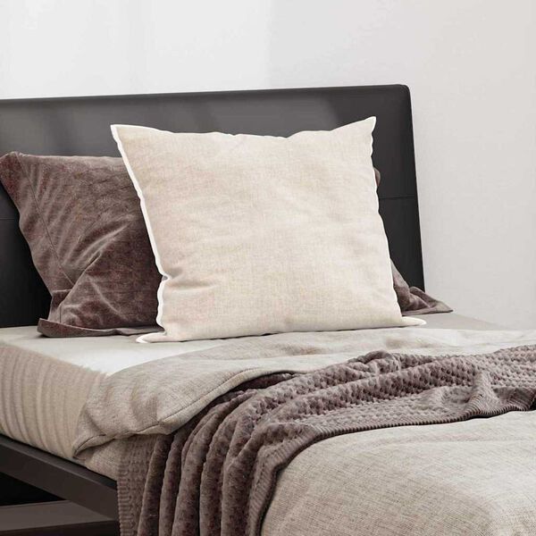 vidaXL Възглавница с възглавница Бяло 50 x 75 cm Памук