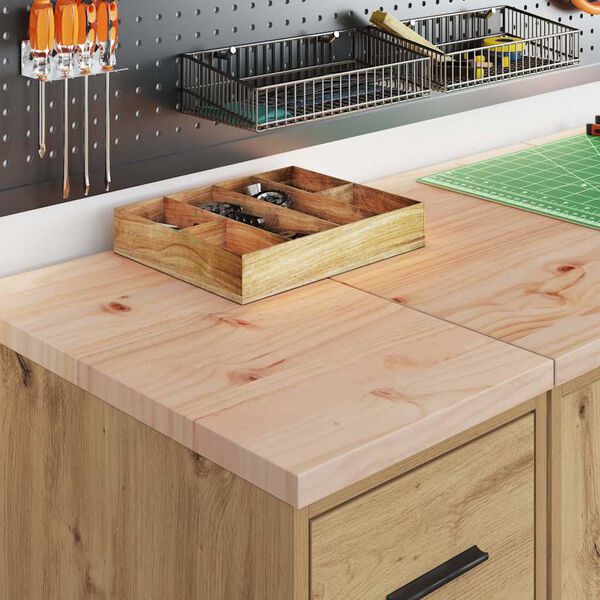 vidaXL Шкафове за фурна 2 бр Porto, Дъб артизан, инженерно дърво