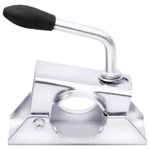 vidaXL Скоба за опорно колело 13,5x6,5x14 см поцинкована стомана