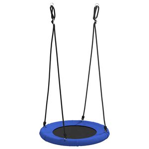 vidaXL Гнездо за пързалка Синьо 100 x 100 x 180 см Пластмаса