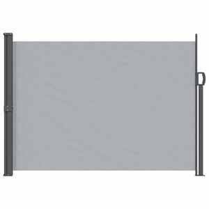 vidaXL Сгъваема странична перголка 100% полиестер, желязо, стомана