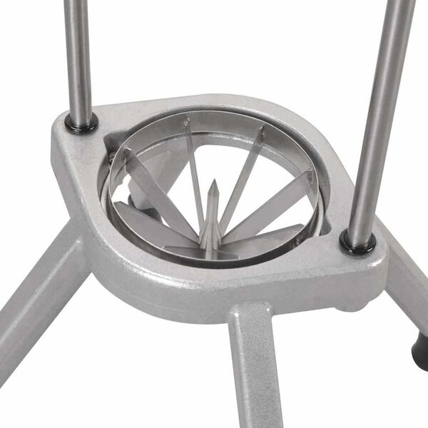 vidaXL Нарезвач за плодове Сребрист 20 x 20 x 48 см Лят алуминий