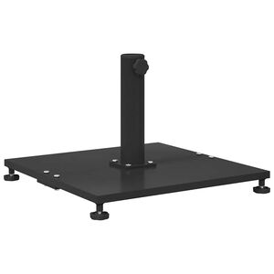 vidaXL Основа за чадър Черно 45 x 45 x 31 см