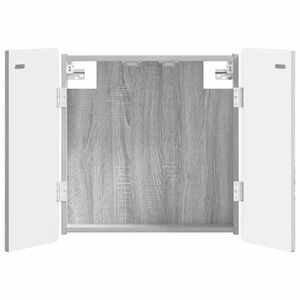vidaXL Кабинет за дартборд ZWOLLE Сив Сонома 52,5 x 10,5 x 57,5 см