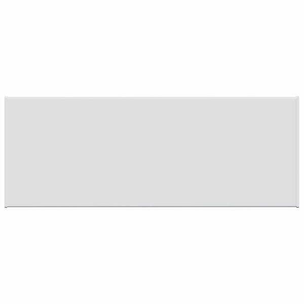 vidaXL Перваз за прозорец Бяло 80 х 30 х 4,5 см ПВЦ