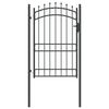 vidaXL Оградна врата с шипове EMMEN 200 x 100 cm