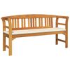 vidaXL Розова пейка Естествен 157 x 46 x 82,5 см