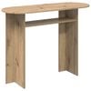 vidaXL Конзолна маса Дъб артизан 100 x 39,5 x 75 см