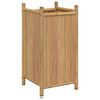 vidaXL Саксия 40x40x80 см бамбук