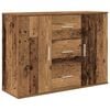 vidaXL Сайдборд, старо дърво, 90x29,5x65 см, инженерно дърво