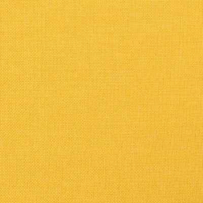 vidaXL 2-местно разтегателно канапе, жълто, текстил