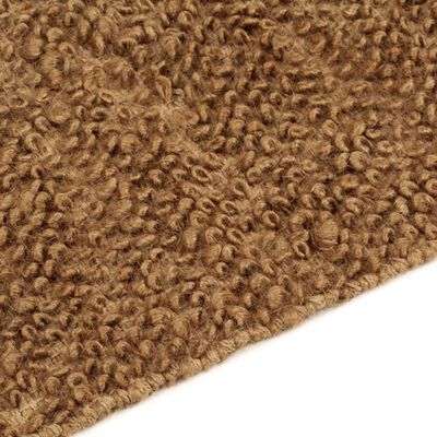 vidaXL Ръчно изработен килим букле 160x230 см юта и памук