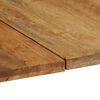 vidaXL Трапезна маса, 140x70x75 см, масивна мангова дървесина