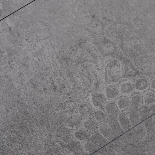 vidaXL Самозалепващи подови дъски от PVC 5,21 м² 2 мм бетонносиви