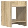 vidaXL Стойка за растения Сонома дъб 30 x 30 x 40 cm