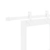vidaXL Преплъзваща се врата Бяло 73,5 x 211 см