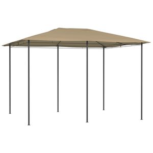vidaXL Шатра, 3x4x2,6 м, таупе, 160 г/м&sup2;