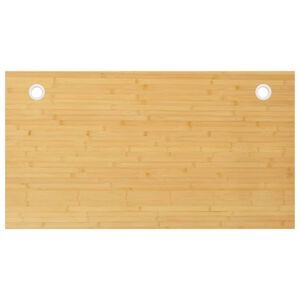 vidaXL Плот за бюро 100x60x1,5 см бамбук