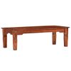 vidaXL Холна маса 110x50x35 см, масивна акациева дървесина